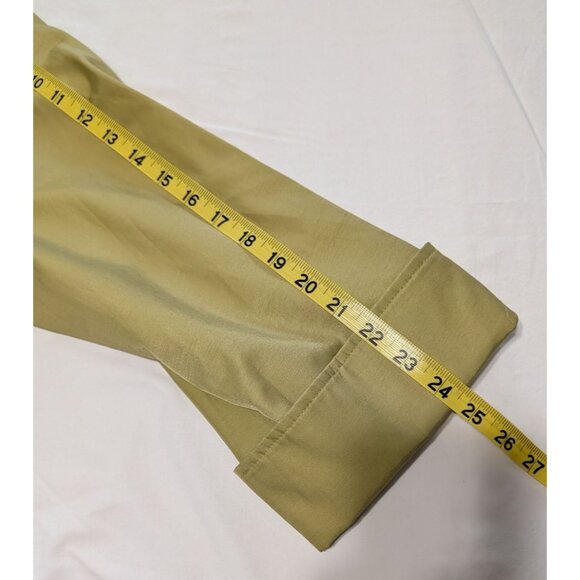 Gallery Womens Swing A-Line Coat Chartreuse 3X lined Button winter - Picture 13 of 13